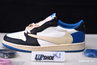 x Jordan Travis SP Scott 1 Low Fragment Retro OG 0728